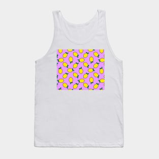 Lemon Pattern Tank Top